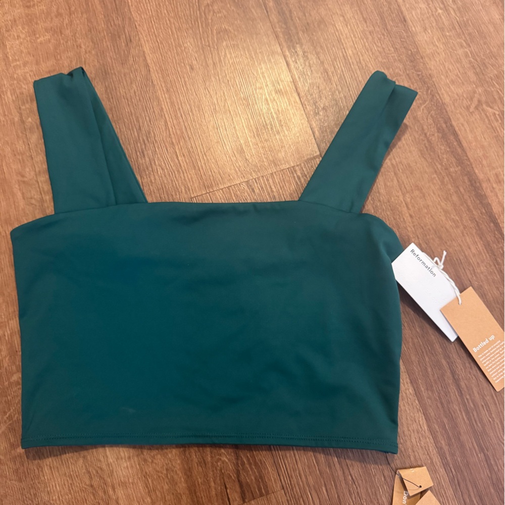 Reformation EcoMove Teal Activewear large new with tags